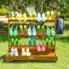 Outdoor Mobile Welly and Shoe Rack