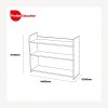 3 Shelf Bookcase