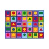 Large Shapes Learning Rug