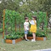 Little Garden Corner Fence