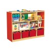 Milan 8 Compartment Cabinets with 4 Coloured Trays