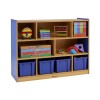 Milan 8 Compartment Cabinets with 4 Coloured Trays