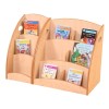 3 Compartment Book Display