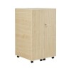 Maple Mobile Fold Away Bookcase