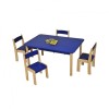 Height Adjustable Coloured Rectangular Tables