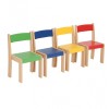 Beechwood Stackable Chairs Mixed