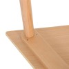 Beechwood Trapezoid Tables