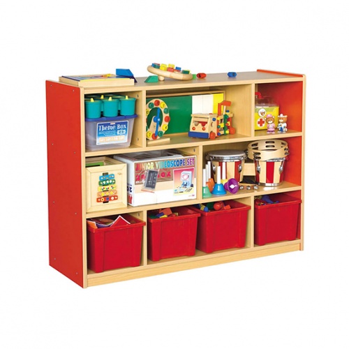 Milan 8 Compartment Cabinets with 4 Coloured Trays