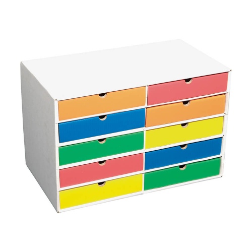 Literature Sorter with Drawers
