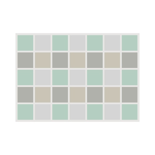 Neutral Squares Rug