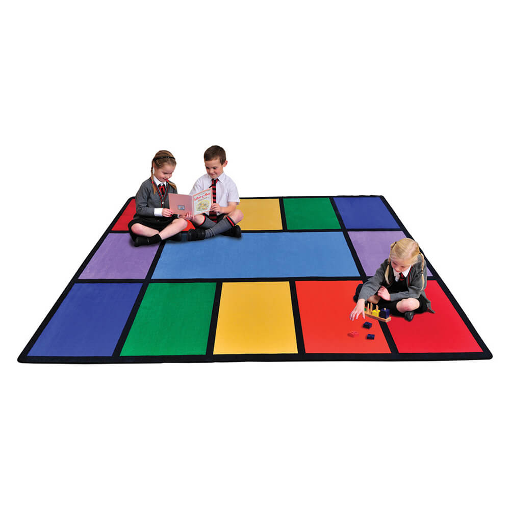 Large Rainbow Learning Rug | Profile Education