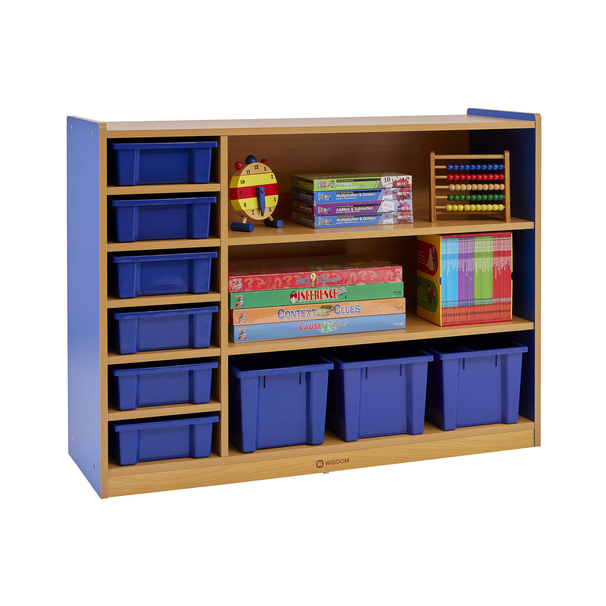 Milan 3 Level Multi Storage Unit with 9 Trays | Profile Education